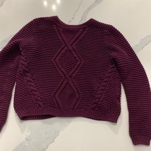 Dark Purple Sweater